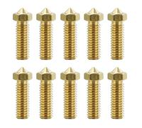 DNDGDLUA Ugelli in Ottone Parti di Stampante 3D Ugelli Stampante 3D Ugelli in Ottone da 0,4 mm per Volcano Anycubic Vyper Kobra Max Artillery Phaetus Rapido Ugello Stampante