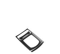 DNDJJM Pannello di Copertura del pomello del Cambio in Fibra di Carbonio for Auto, Compatibile con Gli Accessori Decorativi Infiniti G37 2008-2013(Black)