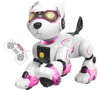 Dnenellr Cane Robot, Cane Robot Intelligente Telecomandato per Bambini, Programmabile, Controllo Vocale (solo in inglese), Controllo dei Gesti, Giocattolo Robot Cane Interattivo per Bambini