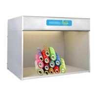 DNEPEI Box Professionale per la valutazione del Colore con 4/5/6 sorgenti Luminose, Armadio per la Corrispondenza dei Colori per la Stampa Tessile per Designer Fivelightsources-110V