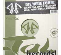 DNF (Die Neue Form) - Wenn das Licht erlischt/Wäre meine Lunge ein Gleis (3 versions each, 2001) / Vinyl Maxi Single [Vinyl 12'']
