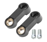Dngjuen 0.4in M10 Moto Specchio Riser Distanziatori Estensione Adattatore Accessorio Manubrio Specchio Extender M10 Specchio Riser Riser Mount Extender
