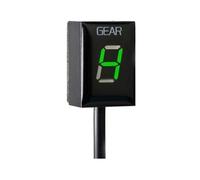 Dngjuen Accessori Moto 1-6 Livello di Visualizzazione velocità Indicatore di Marcia per Caponord 1000 RS 125 per RSV per Mille per Tuono per SL 1000 Marcia Display Meter(Green)