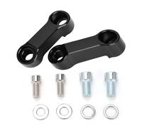 Dngjuen Adattatore per Specchietto Retrovisore 10 Mm Estensione per Specchietto Retrovisore Kit Adattatore per Specchietto Retrovisore per Moto 10 Mm A 8 Mm Riser Mount Extender