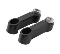 Dngjuen Adattatore per Specchietto Retrovisore, Supporto per Rialzo per Moto, Estensione Ammortizzatore M10x1,25 Riser Mount Extender