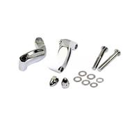 Dngjuen per CTX per CTX700 N per CTX1300 per CTX 700 Adattatore Estensione Specchio Kit Adattatore Adattatore di Riposiziona Mento dello Specchio in Alluminio Riser Mount Extender(White)