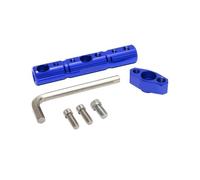 Dngjuen per F&ORZA 125 250 300 350 750 2023 Supporto per Telefono con Barra di Bilanciamento per Moto, Estensione dello Specchio del Manubrio Riser Mount Extender(Blue)