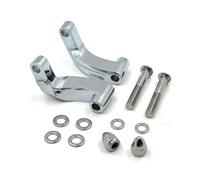Dngjuen per FXCW per FLS per EFI per FXDBI per FXDB per FXDC per FXD Adattatore di Estensione per La Ricollocazione dello Specchio Largo 2012-2014 Riser Mount Extender(White)