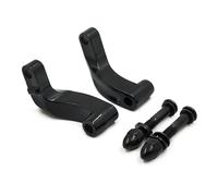 Dngjuen per FXCW per FLS per EFI per FXDBI per FXDB per FXDC per FXD Adattatore di Estensione per La Ricollocazione dello Specchio Largo 2012-2014 Riser Mount Extender(Black)