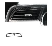 Dngjuen per Mustang per GT 2015-2021 Cruscotto Automatico Prese d'Aria Sinistra Destra Adesivi per Finiture Cornice Accessori per Interni Auto Accessori Interni(Color1)