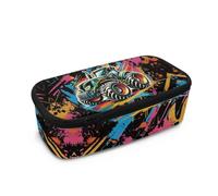 Dngkaoje Astuccio grande per ragazze e ragazzi, astuccio estetico con cerniera, grazioso astuccio per la scuola, Trattore agricolo, L10.2xW4.5xH3.2 inches, Con tasca per il