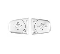 DNHGURW Autoadesivo dell'automobile Compatibile con Volvo per XC90 2016 2017 2018 2019 2020 2021 2022 2023 2024 Accessori per Interni Auto Adesivi per Rivestimenti dei Pulsanti del Volante Auto