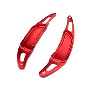 Dnhqknoaf Auto Paddle Shift Paddle Shifter Per Benz Per AMG Per W176 Per A45 Per CLA45 Per C63 2015-2019 Auto Volante Del Cambio Paddle 2 Pz(Red)