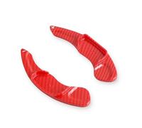 Dnhqknoaf Auto Paddle Shift Paddle Shifter Per Ford Per Mondeo Per MK5 Per Wagon Per Taurus Per S-MAX Per Galaxy Per Edge Per Sport Per Fusion Car Wheel Paddle Shifter(Carbon red)