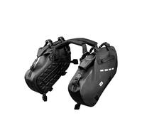Dnhqknoaf Borsa Da Sella Universale Per Moto 48 Litri Grande Capacità Borsa Laterale Posteriore Rotolo Sella(Type B 28L Black)