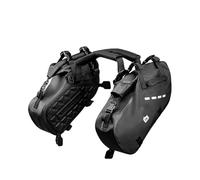 Dnhqknoaf Borsa Da Sella Universale Per Moto 48 Litri Grande Capacità Borsa Laterale Posteriore Rotolo Sella(Type B 18L Black)