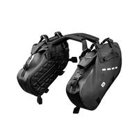 Dnhqknoaf Borsa Da Sella Universale Per Moto 48 Litri Grande Capacità Borsa Laterale Posteriore Rotolo Sella(Type B 48L Black)