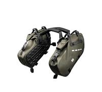 Dnhqknoaf Borsa Da Sella Universale Per Moto 48 Litri Grande Capacità Borsa Laterale Posteriore Rotolo Sella(Type B 18L Green)