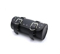 Dnhqknoaf Borsa Portautensili Universale Per Moto In Similpelle, Borsa Portaoggetti Per Manubrio Forcella Anteriore Sella(Nero)