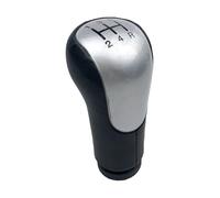 Dnhqknoaf Copri Cambio Auto Per Ford Per Fiesta Per MK6 Per Fusion Per Transit Per Connect 2002 2003 2004 2005 2006 2007 2008 Cuffia pomello cambio Copertura(5 Speed Silver)