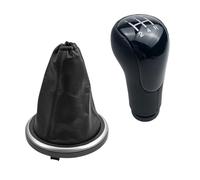 Dnhqknoaf Copri Cambio Auto Per Ford Per Fiesta Per MK6 Per Fusion Per Transit Per Connect 2002 2003 2004 2005 2006 2007 2008 Cuffia pomello cambio Copertura(5 Speed Black Case)