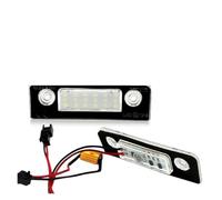 Dnhqknoaf luci targa posteriori LED Per Skoda Per Octavia 1Z 2004-13 Per Roomster 5J 2006-15 2x LED Luce Targa(Screw hole in middle)