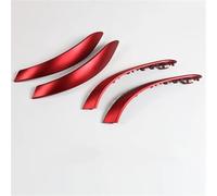 Dnhqknoaf Maniglie interne per portiere auto Per BMW 316d 318d 320d 320i 325 F30 F31 3 4 3GT Serie 2013-2018 Porte Interne Maniglia Esterna Tirare La Copertura Della Cornice(Red 4pcs)