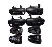 Dnhqknoaf Maniglie interne per portiere auto Per Hyundai Per Accent 1.5L 1.6L 2000 2001 2002 2003 2004 2005 2006 Maniglia Esterna E Interna Per Porta(Black Kit)