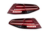 Dnhqknoaf Per Golf 2013-2021 Per MK7 2018-2021 Per MK7.5 Gruppo Luci Posteriori Streamer Di Aggiornamento Gruppo Luci Posteriori(Red 13-17 Halogen)