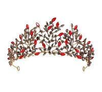 Dninmim Dell'annata Della Corona Copricapo Strass Tiara Per Capelli Vestito Accessori Gioielli 5