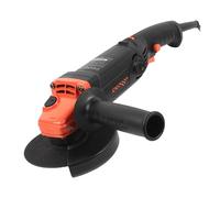 Dnipro-M Smerigliatrice Angolare 1250W,125 mm, Controllo Velocità 4000-11000 RPM, Impugnatura Lunga e Ausiliaria, M14, Cavo 3 m. Per Taglio e Lucidatura di Metallo, Ceramica e Pietra. GL-125S