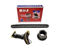 DNJ Kit catena distribuzione TK3216 per 2007-2015 Cadillac Chevrolet GMC Hummer 4.8L 5.3L 6.0L 6.2L V8 16V OHV 294cid 325cid 364cid 376cid L20 L76 L92 L94 L96 L96 99 SX. 9 FLEX ELETTRICO/FLEX