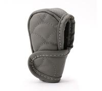 dnofowl Copertura del pomello del Cambio dell'auto,Kit Cambio Auto,Accessori Leva Cambio Auto,per BYD E1/E2/E3/E5/E6,Velcro Fastening-Grey