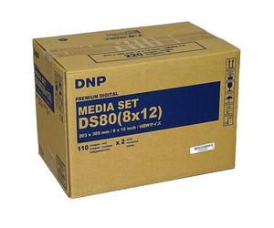 DNP Carta DM81280 2 rotoli di 110 20x30 per DS80