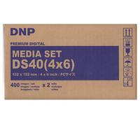 DNP DS40 4x6 Carta + Ribbon per 800 Stampe 10x15