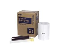 Dnp ID600 4x6 Carta + Ribbon per 350 Fototessere o Stampe 10x15
