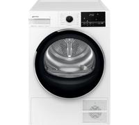ASCIUGATRICE SMEG DNP09SEB A pompa di calore, 9 kg, profondità 671 mm, Bianco, Classe B