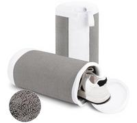 Dntorx 2 sacchetti per lavare le scarpe, lavatrice, 40 × 20 cm, riutilizzabili, per lavatrice, asciugatrici, con chiusura lampo, per lavatrice e asciugatrice