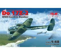 Do 17z-2, WWII German Bomber (100% New Molds) 1:48 Plastic Model Kit ICM