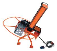 Do All Outdoors Fowl Play - Lanciatore elettronico per piccioni con pedale da 38 cm, contiene 50 argille