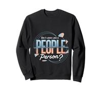 Do I Look Like A People Person Introverso Sociale --- Felpa