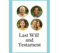 Do-It-Yourself Will Kit: Lawyer-Reviewed Last Will and Testament Fillable Form with Instructions