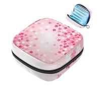 Do Not Cross - Borsa per assorbenti igienici, grande tasca mestruale con cerniera, per assorbenti mestruali, per ragazze e donne, Multicolore 08, 4.7x6.6x6.6 in/12x17x17 cm, Compatto