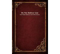 Do Not Deliver List | Track Problem Addresses, Tips & Safety Concerns, MultiApp Deliver Drivers, Ubereats, Spark, Doordash, GoPuff