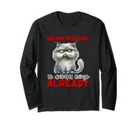 do Not! Disturb! I'm Disturbed Enough Already. Citazioni Divertenti Maglia a Manica