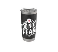 DO NOT FEAR Bicchiere termico in acciaio inox doppia parete