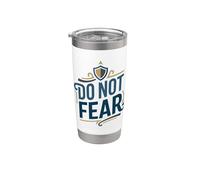 DO NOT FEAR Bicchiere termico in acciaio inox doppia parete