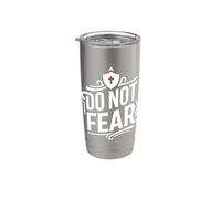 DO NOT FEAR Bicchiere termico in acciaio inox doppia parete