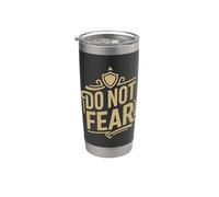 DO NOT FEAR Bicchiere termico in acciaio inox doppia parete