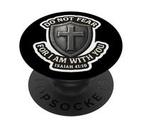 Do Not Fear For I Am With You Isaia 41:10 Versetto della Bibbia PopSockets PopGrip Adesivo